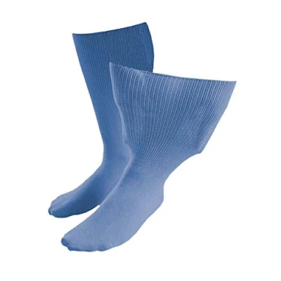 Abbildung von IOMI Sock Shop Footnurse Herren &amp; Damen socken extra weit bund ödeme beine behandlung gesundheitssocken für geschwollene füße (37 40 eur, Pink)
