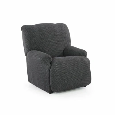 Abbildung von SOFASKINS® Sofabezug für Relaxsessel, super elastisch, Sofabezug, atmungsaktiv und langlebig, einfach anzubringen, Größe 70 90 cm, Grau OSC.