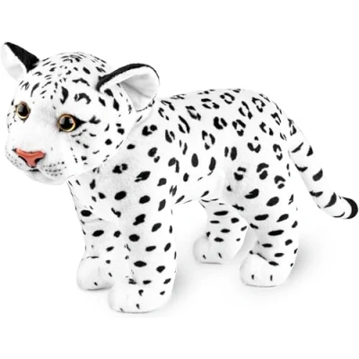 Abbildung von BRUBAKER Kuscheltier Leopard 30 cm Stofftier Baby Plüschtier (1 St., Raubkatze Stehend), Kinder Plüsch Spielzeug
