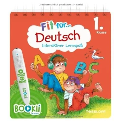 Abbildung von BOOKii Fit für Deutsch Interaktiver Lernspaß 1. Klasse (BOOKii / Antippen, Spielen, Lernen)