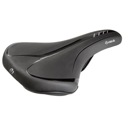 Abbildung von VELO Fahrradsattel „Velo Fit Traveller“. Größe L. Schwarz. 408 g. 284
