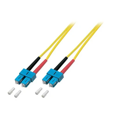 Abbildung von EFB Elektronik O2513.10 &quot;Duplex&quot; Jumper SC 9/125, OS2, LSZH, 3.0mm, 10m Gelb