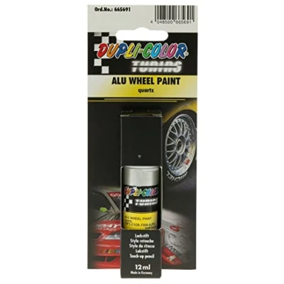Abbildung von DUPLI COLOR 665691 ALU WHEEL PAINT quartz metallic 12 ml