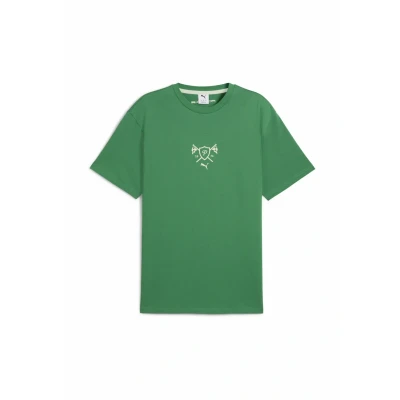 Abbildung von Puma Porsche Legacy Lifestyle Graphic Tshirt print, Herren, Größe: XL, Archive green