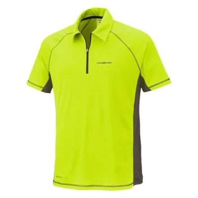 Abbildung von TRANGOWORLD/Gummiband, Poloshirt M Grün (lima/sombra oscura)
