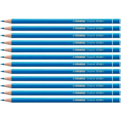 Abbildung von Premium Buntstift STABILO Original 12er Pack cyanblau