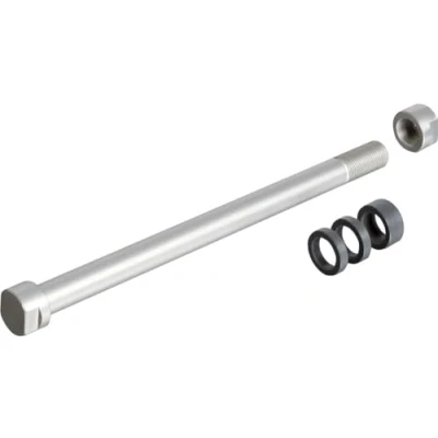 Abbildung von Tacx Ersatzachse für E Thru Hinterrad Steckachse, Silber, 1.2 cm