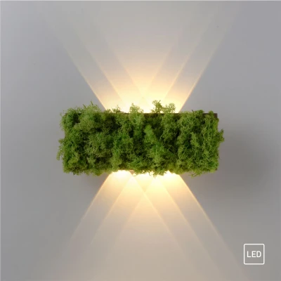 Abbildung von JUST LIGHT Wandleuchte GREEN CARL, LED wechselbar, Warmweiß