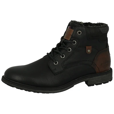Abbildung von TOM Tailor Snowboot/Winterstiefel, Herren, Größe: 40, Schwarz Schuhe