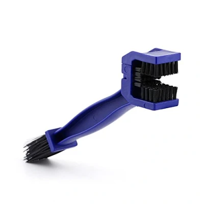 Abbildung von Keenso Motorrad Fahrradkettenreiniger Reinigungsbürste Cycle Brake Dirt Remover Tool Blau