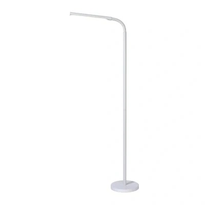Abbildung von LED Stehleuchte Gilly, weiß, flexibel, Metall, Höhe 153 cm
