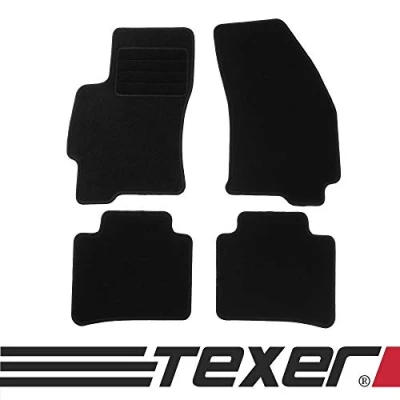 Abbildung von Car Mat Co TEXER Textil Fußmatten Passend für Ford Mondeo III Bj. 2000 2007 Basic