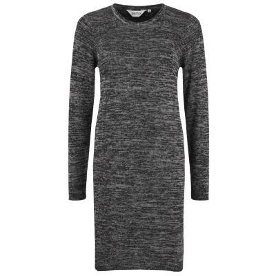 Abbildung von Oxmo Oxdanielle Strickkleid, Damen, Größe: Large, Black
