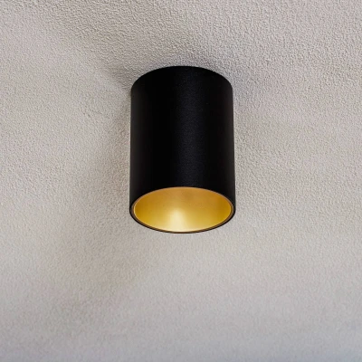 Abbildung von Deckenleuchte Eye Tone, schwarz/gold