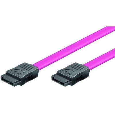Abbildung von Goobay 50915, 0,5 m, SATA II, 7 pin, Männlich/Männlich, Rot