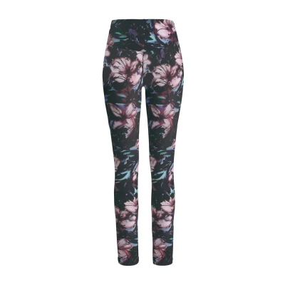 Abbildung von H.I.S Leggings Hosen, Damen, Größe: 32/34, Schwarz bunt gemustert