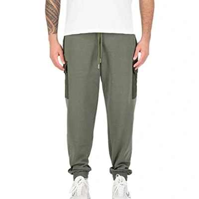 Abbildung von Alpha Industries Jogger Jogginghose, Herren, Größe: Small, Dark olive