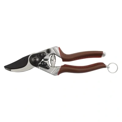 Abbildung von FELCO 8 Elite Gartenschere (Schnitt ø 25 mm, Länge 210 Rebschere für Rechtshänder, Griffe aus Alu, ergonomisch, Schere mit Stoßdämpfer)