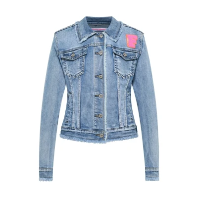 Abbildung von Frieda &amp; Freddies F Petty Jeansjacke, Damen, Größe: Large, Light blue used