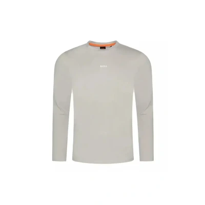 Abbildung von BOSS ORANGE Langarmshirt TChark mit Logo Schriftzug