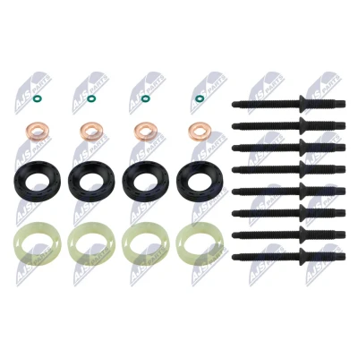 Abbildung von NTY BWP CT 006 Dichtungssatz, Einspritzdüse FORD: Focus 2 Kombi, FIESTA 5, Schrägheck, OPEL: Insignia A Country Tourer, Astra H Caravan