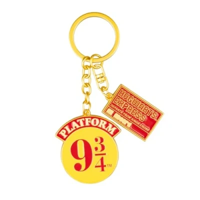 Abbildung von Grupo Erik Harry Potter Schlüsselanhänger Plattform 9¾ Schlüsselanhänger, niedlicher coole Geschenke, Merchandise,