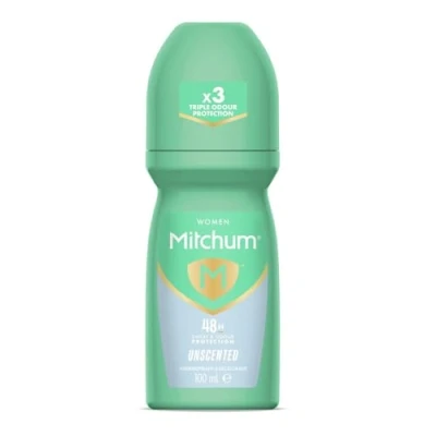 Abbildung von Mitchum Deodorant und Antitranspirant für Damen, 48 Stunden Schutz, geruchsneutral, dermatologisch getestet, Verpackung kann variieren