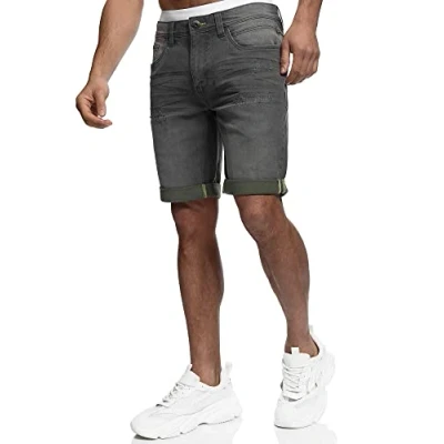Abbildung von Indicode Jeans Zalento Shorts, Herren, Größe: XL, Raven