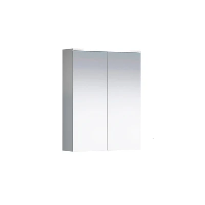 Abbildung von welltime Spiegelschrank &quot;Prag&quot;, (1 St.), Badmöbel mit zwei Spiegelglastüren, Breite 60cm