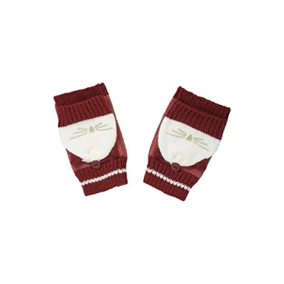 Abbildung von Mädchen 2 in 1 Handschuhe