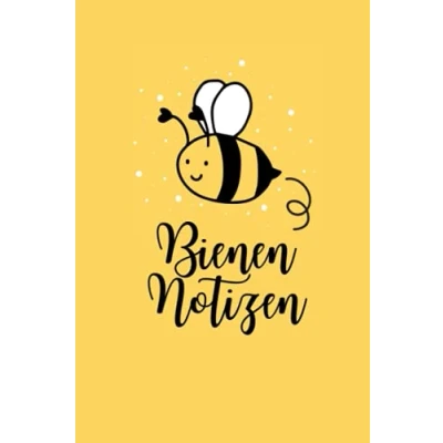 Abbildung von BIENEN NOTIZEN: A5 Notizbuch liniert für Imker Imkerinnen Imkerbuch Geschenk Anfänger Bienenbuch
