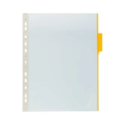 Abbildung von Durable Sichttafel Function Panel A4, Beutel à 5 Stück, gelb, 560704