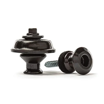 Abbildung von Jim Dunlop Straplok Dual Design Gurtbefestigungssystem, Schwarz
