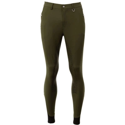 Abbildung von BR Reithose Maikel Siliconen Zitvlak Forest Green 52