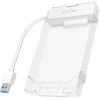Abbildung von ICY BOX 2,5 Zoll SATA HDD Adapterkabel + Schutzhülle USB 3.0 Computer Adapter