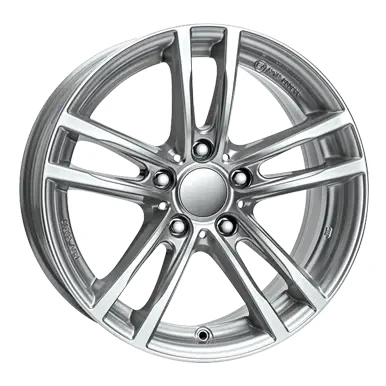 Abbildung von RIAL 5 loch 19Zoll 112mm Alufelge X10 Polarsilber 80947W61 0 Felge