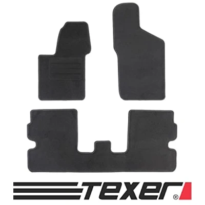 Abbildung von TEXER Textil Fußmatten Passend für FIAT Seicento Bj. 1998 2010 Basic