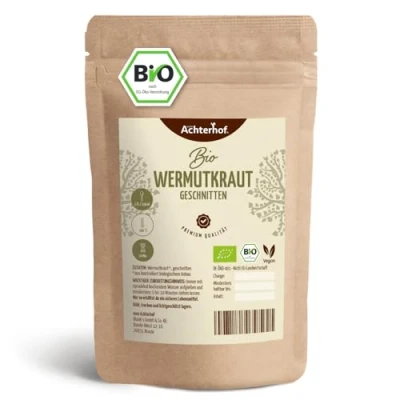 Abbildung von Wermutkraut geschnitten Bio 100g Bitterkraut Tee Wermut als aromatisches Würzmittel oder vom Achterhof