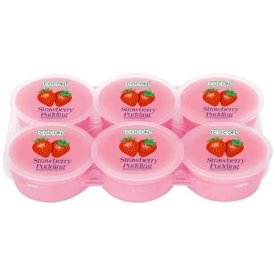 Abbildung von Cocon Nata de Coco Dessert mit Kokosnussgel Erdbeergeschmack 480 g