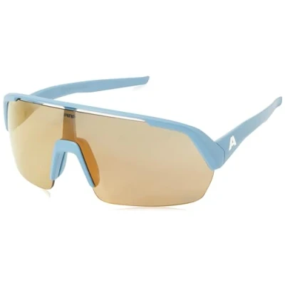 Abbildung von ALPINA Unisex Turbo HR Q LITE Sonnenbrille, Smoke Blue matt, One Size