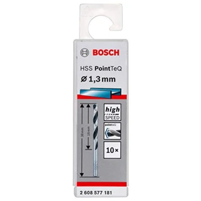 Abbildung von Bosch METALBOR POINTTEC HSS R 1,3MM 10 STK