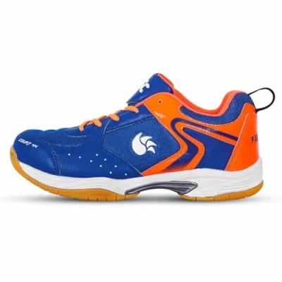 Abbildung von DSC Court 44 Badmintonschuh Faux Leather, Natural Crape Rubber Non Marking Outsole, Breathable Mesh