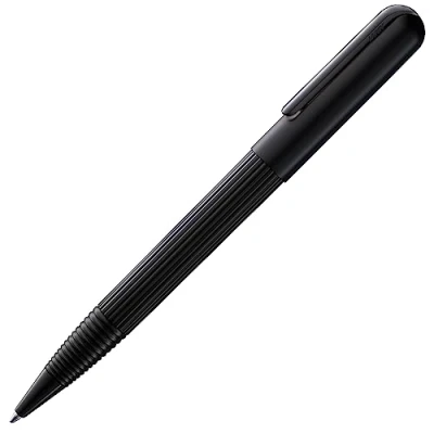 Abbildung von LAMY imporium Kugelschreiber 292 Kuli Mit hochwertigster PVD Beschichtung in der Farbe Schwarz, matt Großraummine Strichbreite M