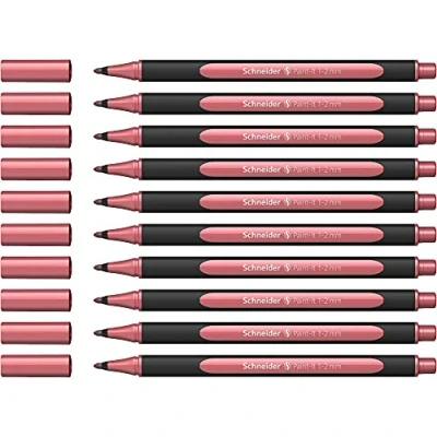 Abbildung von Schneider Paint It Metallicliner 020 (Strichstärke 1 2 mm) 10er Pack, vintage red metallic