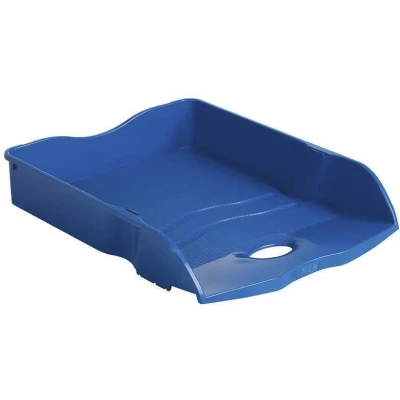 Abbildung von HAN Briefablage Re LOOP, 1 Stück, 100% recycled, Dokumentenablage, Briefkorb, Briefhalter, Papierablage, bis Format DIN A4/C4 , 10298 914, blau