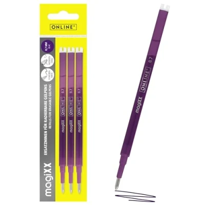 Abbildung von ONLINE® magiXX Gelschreiberminen 0.7 mm Lila