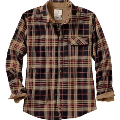 Abbildung von Legendary Whitetails Herren Buck Camp Flanellhemd Button Down Shirt, Frontier Plaid, Large