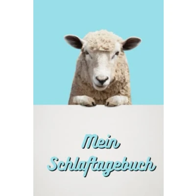 Abbildung von Mein Schlaftagebuch I Schaf Edition: Schlaf Buch zum Eintragen Notizbuch für Deinen täglichen Schlafbericht DIN A5 Größe 108 Seiten 53 Wochen Schlaftracking &amp; Schlafanalyse