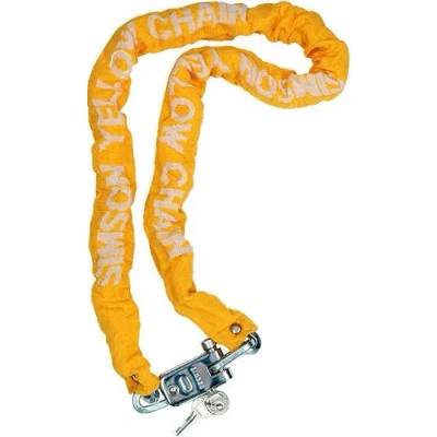 Abbildung von Simson Kettenschloss Yellowchain Size XL , 7mmx120cm