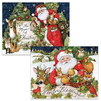 Abbildung von LANG 1008118 Weihnachtskarten Magic of Christmas, sortierte Box